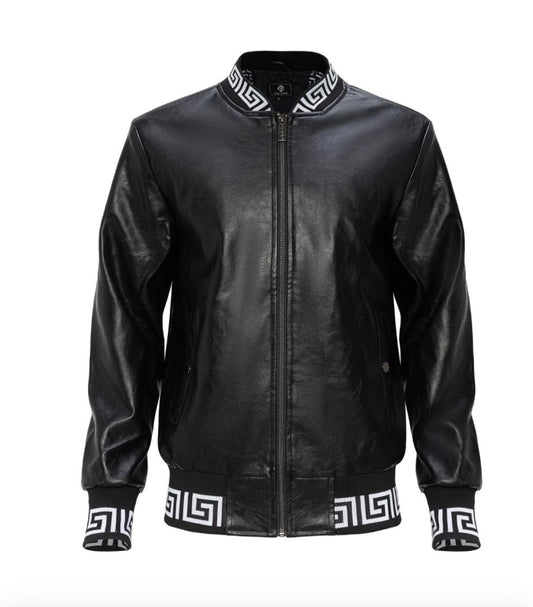 Jimmy Faux Leather Jacket