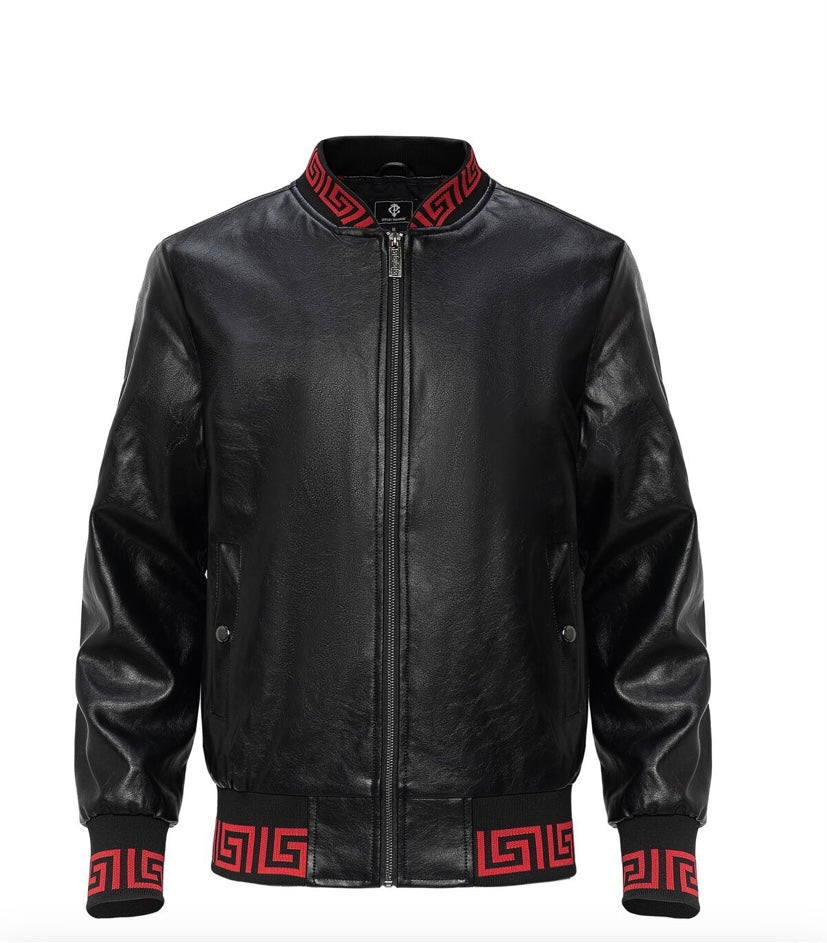 Jimmy Faux Leather Jacket