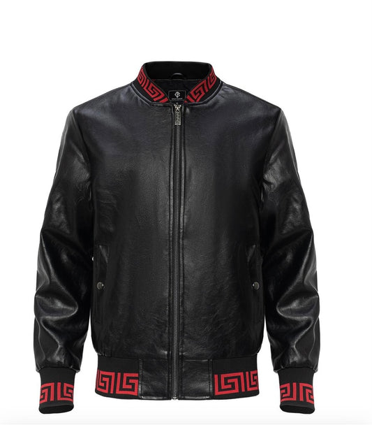 Jimmy Faux Leather Jacket